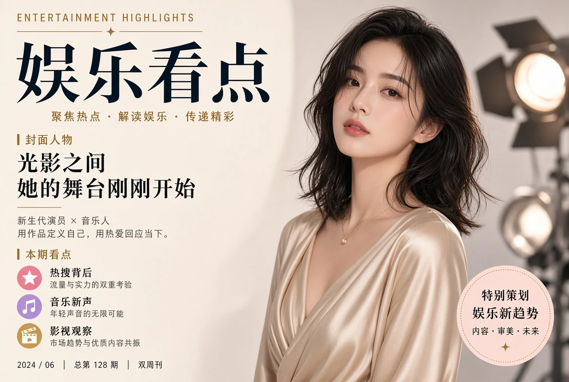 娱乐节目与舞台策划的内容画面